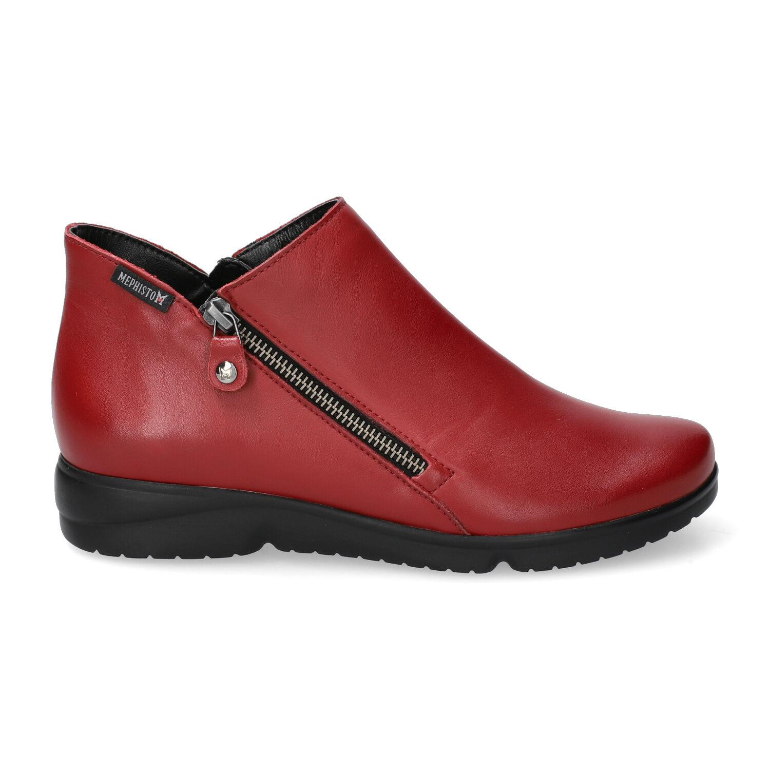 bottines femme modèle Romia bordeaux - Mephisto